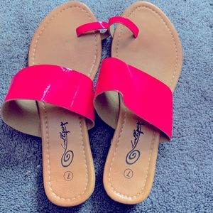 Pink Sandals size 7